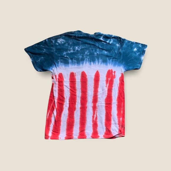 USA red white and blue tie dye - Picture 2 of 3